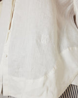 018 signature shirt in linen