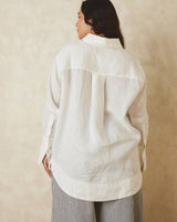 018 signature shirt in linen