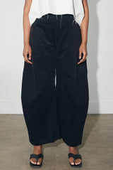 035 barrel leg jean in navy cord